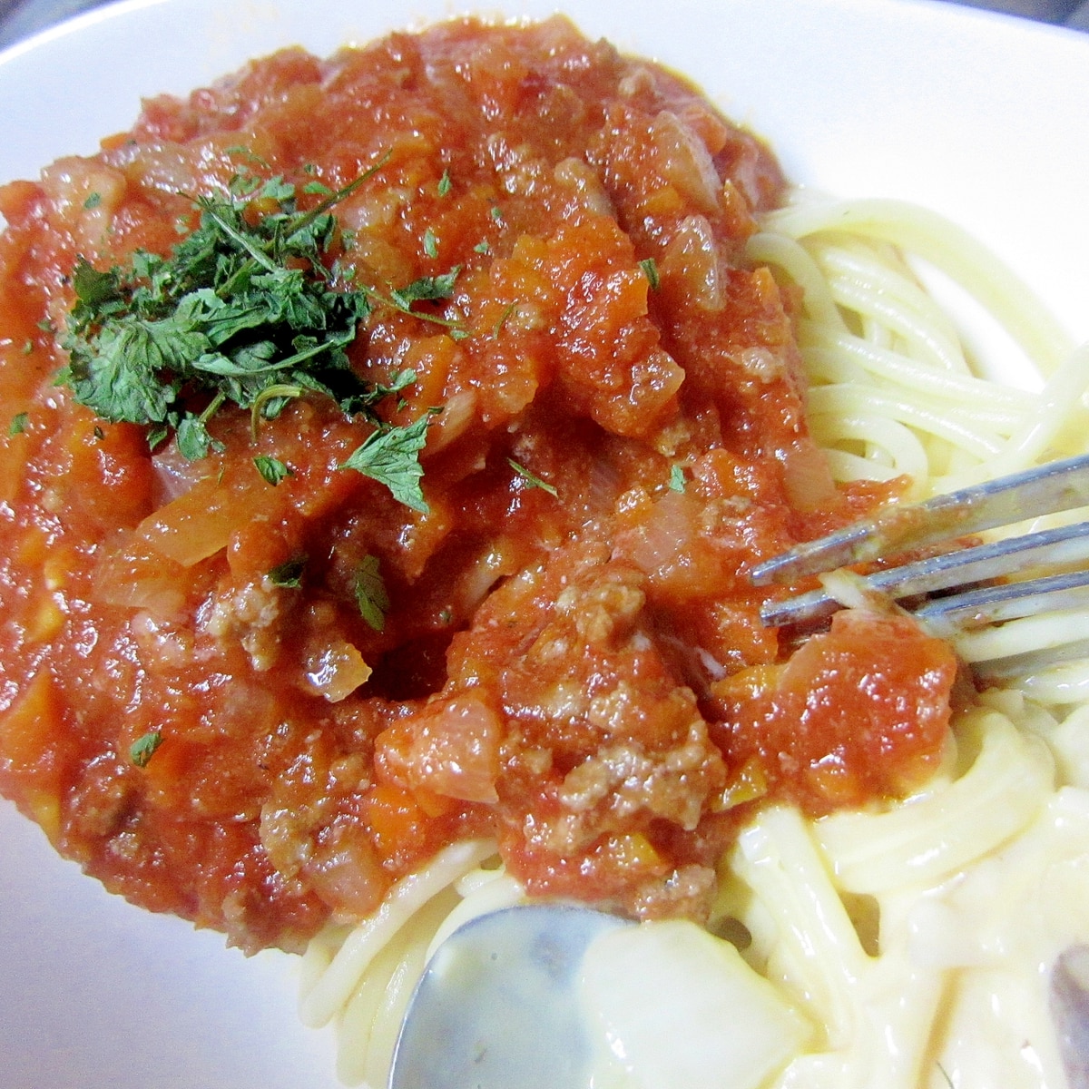 にんじんたっぷりミートソースパスタ レシピ 作り方 By ぷーこ6471 楽天レシピ にんじんたっぷりミートソースパスタ レシピ 作り方 By ぷーこ6471 楽天レシピ